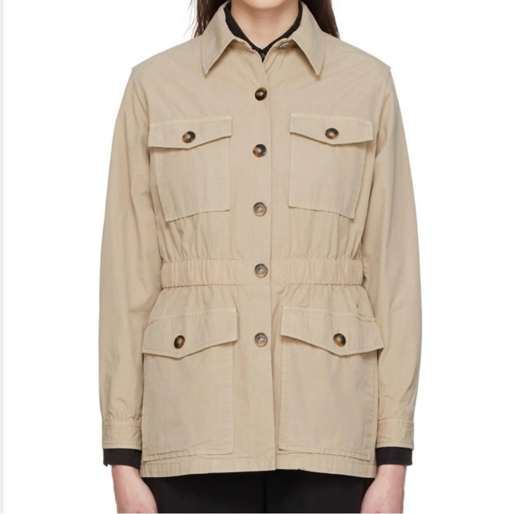 A.P.C. Beige Sarah Safari Women’s Jacket Size EU 38